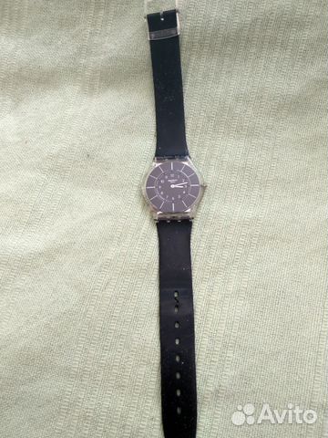 Часы черные swatch