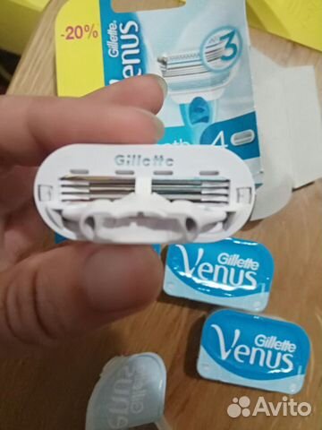 Сменные кассеты Venus упаковка на 4 шт
