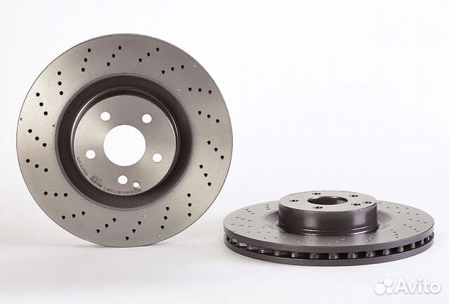 Тормозные диски перед. Brembo Mercedes-Benz S221