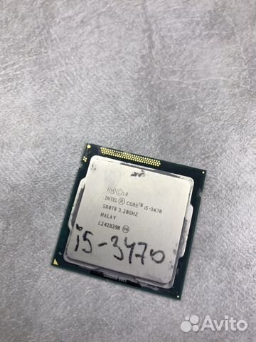 Intel core i5-3470 3,2 ггц