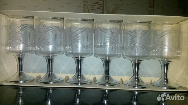Рюмки хрустальные 