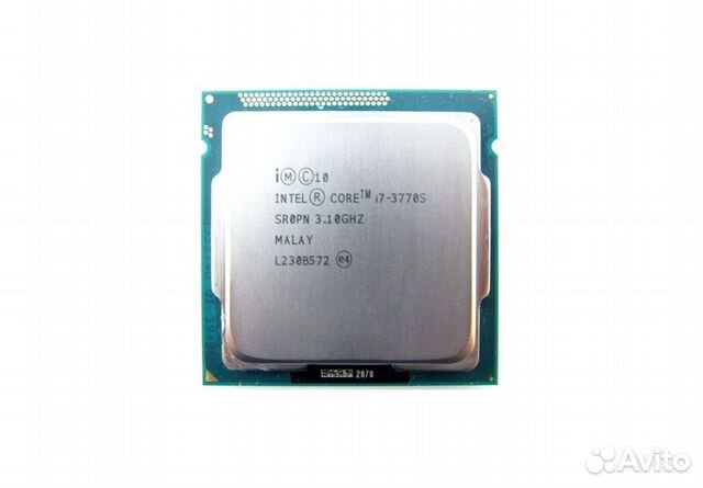 Intel Core i7 3770 S, 3,9 Ghz, 4 ядра, 8 потоков