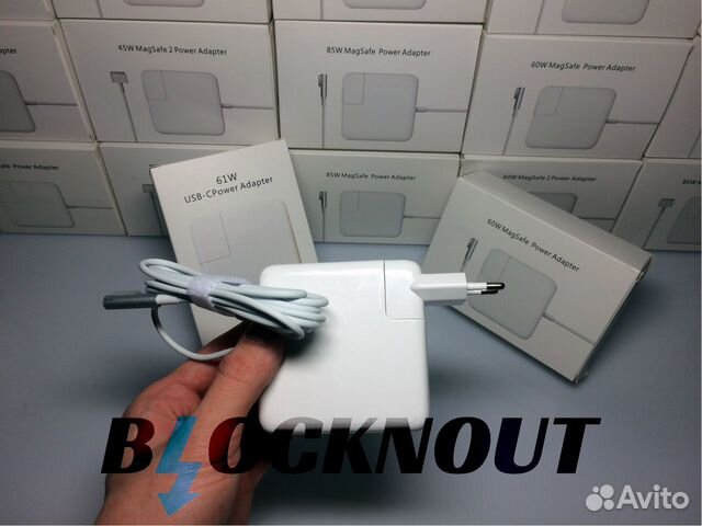Зарядки для MacBook Air Pro гарантия и доставка