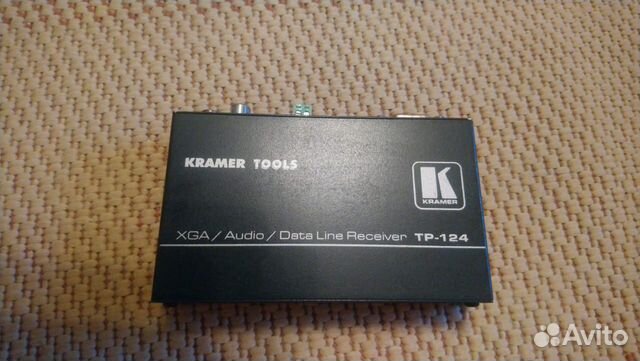 Kramer tools XGA/Audio/ Data Line Receiver TP-124 Kramer tools XGA/Audio/ Data Line Receiver TP-124