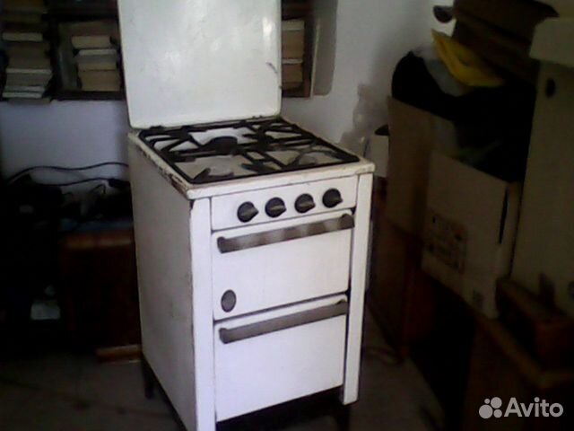 Плита газовая винтажная 3-х комфорочная СССР