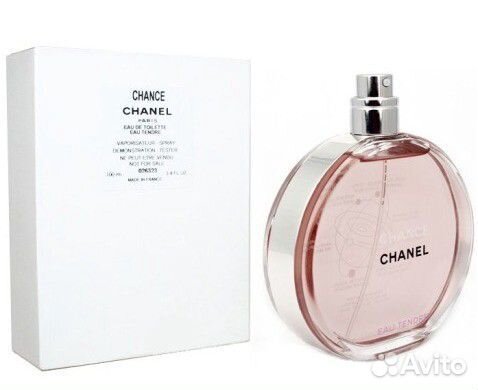 Chanel chance EAU tendre 100ml тестер