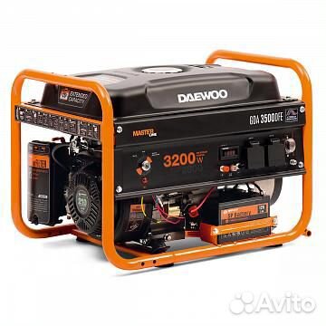 Генератор двухтопливный Daewoo GDA 3500DFE