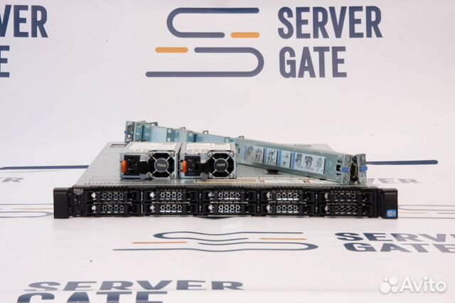 Сервер Dell R620 10SFF 2x E5-2680 64 GB