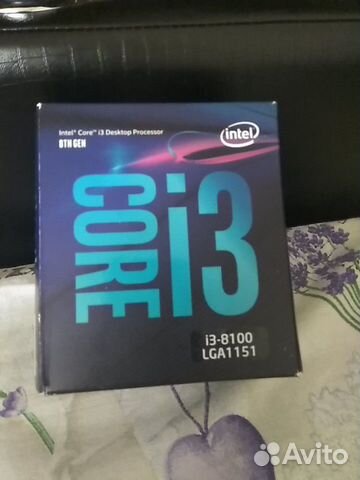 Процессор Intel i3-8100 BOX
