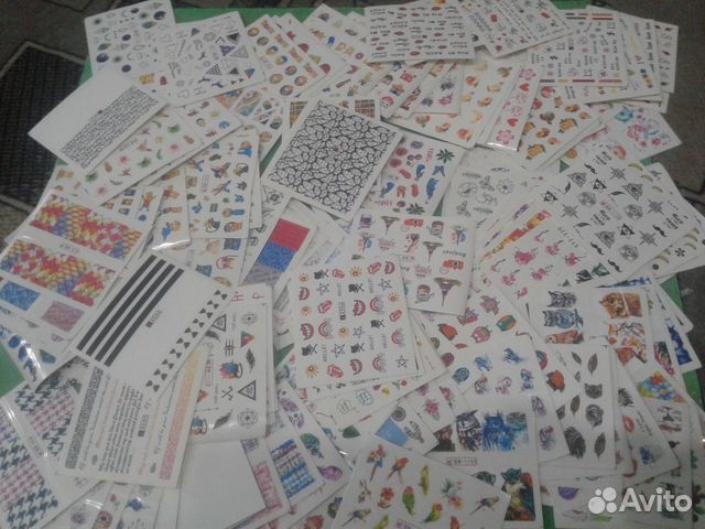 Наклейки для ногтей