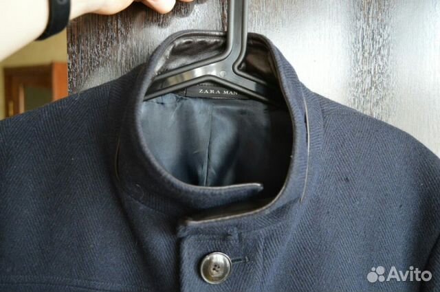 Zara пальто мужское