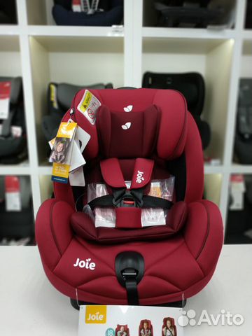 Автокресло 0-25кг Joie Stages Cherry