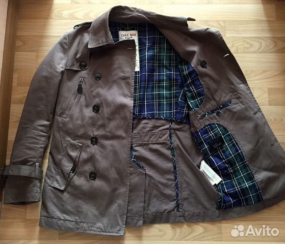 Пальто (тренч) миллитари Zara (S) Пальто (тренч) миллитари Zara (S)