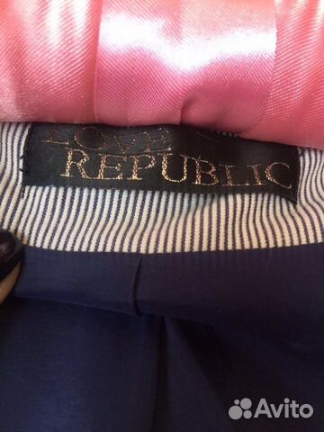 Удлиненный пиджак в полоску Love Republic 40-42