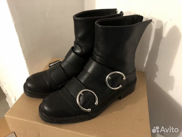 Ботинки кожаные Mango Ботинки кожаные Mango