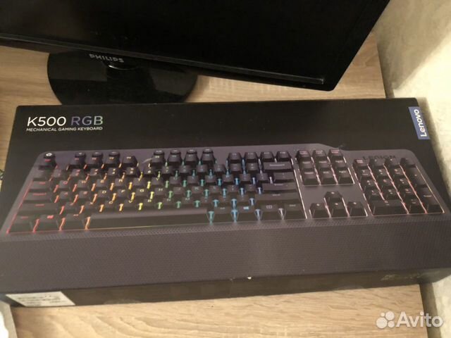 Игровая клавиатура Lenovo K500 Rgb
