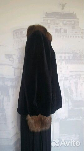 Норковый соболь полушубок Louis ferraud италия Норковый соболь полушубок Louis ferraud италия
