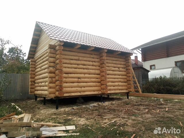 Сруб бани рубка в чашу Сруб бани рубка в чашу