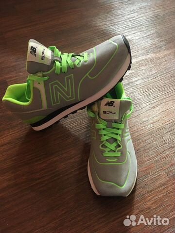 Кроссовки New Balance ML574NEY neon pack оригинал