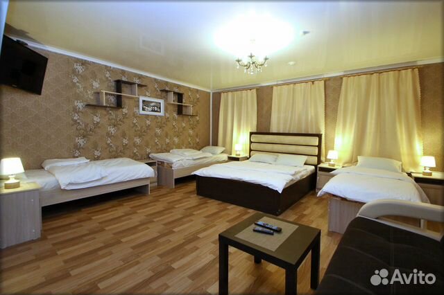 

1-к. квартира, 50 м², 4 кровати