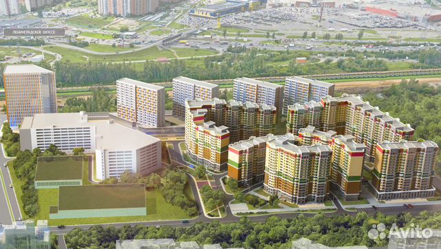 2-к квартира, 65.6 м², 2/17 эт.