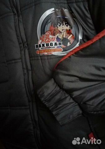 Куртка зимняя Bakugan новая Куртка зимняя Bakugan новая