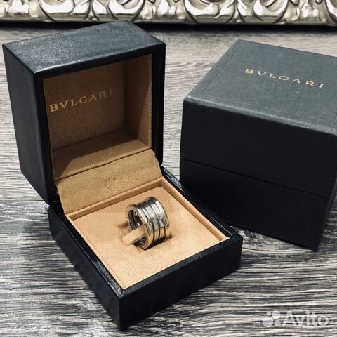 Bvlgari Оригинал 15 Кольцо B Zero 4 ободка