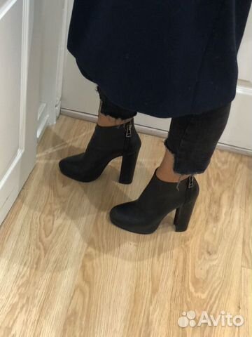 Ботильоны ботинки irfe, 38р, натуральная кожа