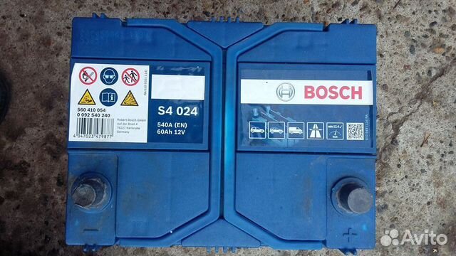 Аккумулятор bosch S4 024