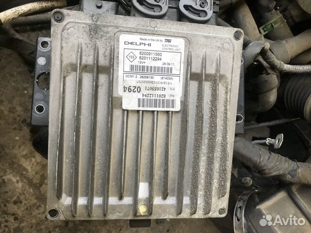 Блок управления двигателем Renault Kangoo 2 1.5D