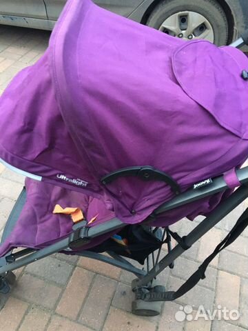 Коляска Joovy Groove Ultralight и трехколёсный вел