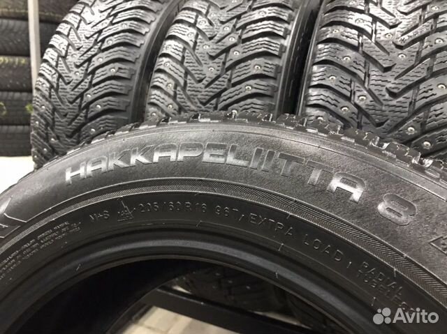 205 60 16 Nokian Hakkapeliitta 8, xti7