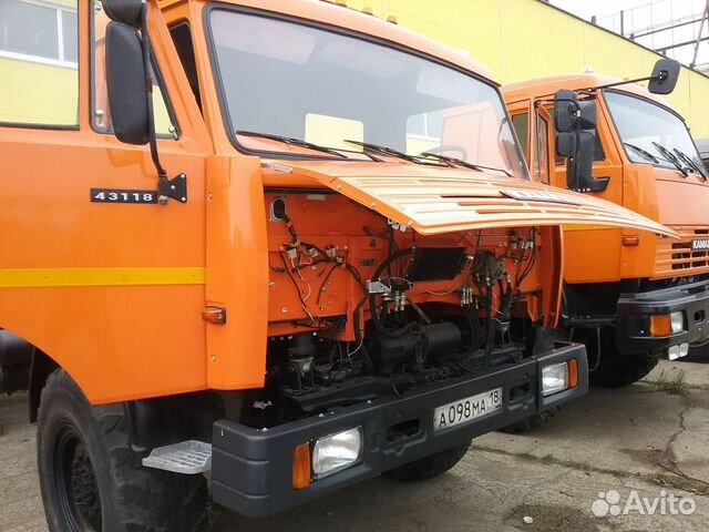 Камаз-43118,43114,4310. Длинно рамный