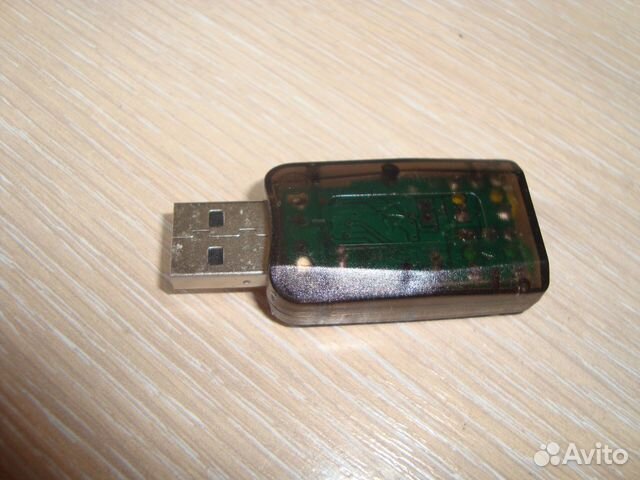 Внешняя звуковая карта 3D USB для PC