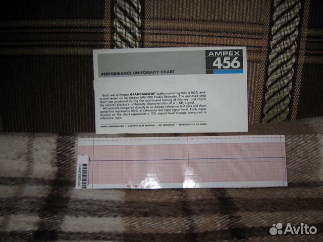 Лента магнитная 2 дюйма ampex Лента магнитная 2 дюйма ampex