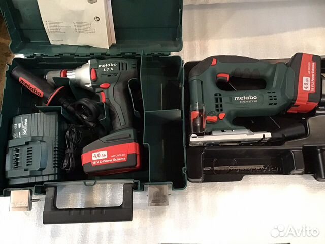 Аккумуляторный 18v комплект Metabo