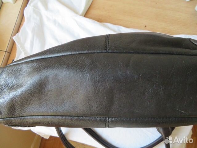 Сумка кожаная (женский портфель)