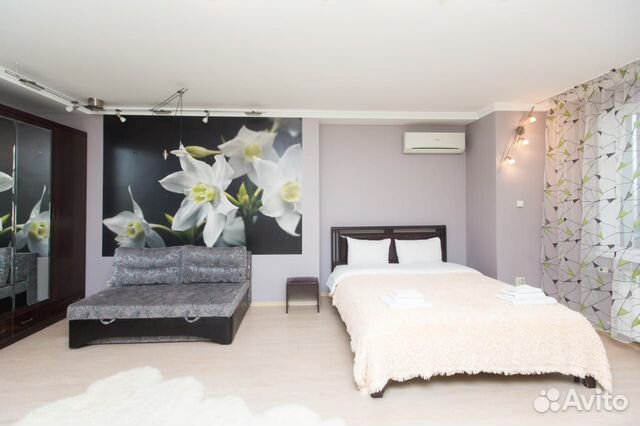 

Квартира-студия, 42 м², 2 кровати