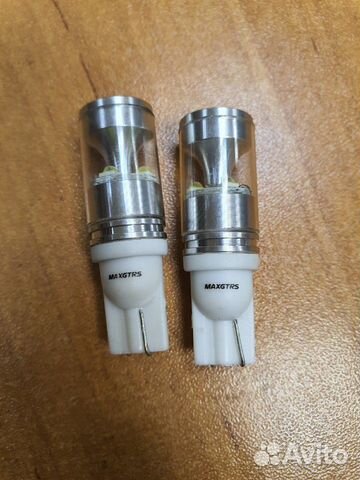 Лампочки led t10