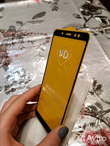 Защитное стекло (9D) на Xiaomi Redmi note 5