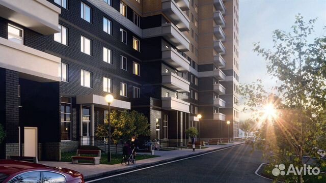 1-к квартира, 40.4 м², 21/22 эт.