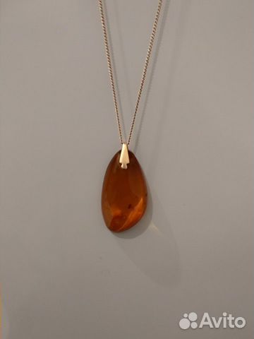 Кулон с янтарем 583 Кулон с янтарем 583