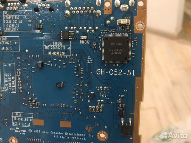 Материнская плата PS2 Slim