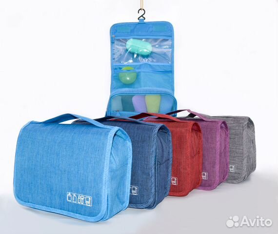 Несессер, дорожная косметичка с крючком