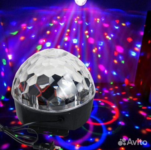 Диско шар с блютузом