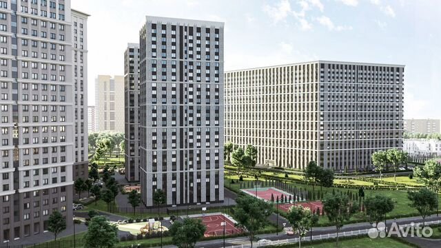3-к квартира, 96 м², 18/24 эт. 3-к квартира, 96 м², 18/24 эт.