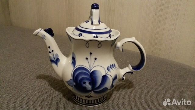 Чайник-кофейник «Гжель»
