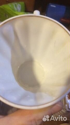 Чашки лфз СССР с блюдцами