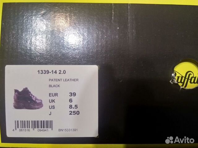 Buffalo зимние кроссовки на платформе