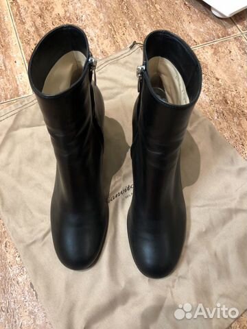 Gianvito Rossi новые чёрные ботильоны, оригинал